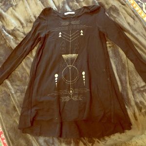 Project Social Sweatshirt Tunic